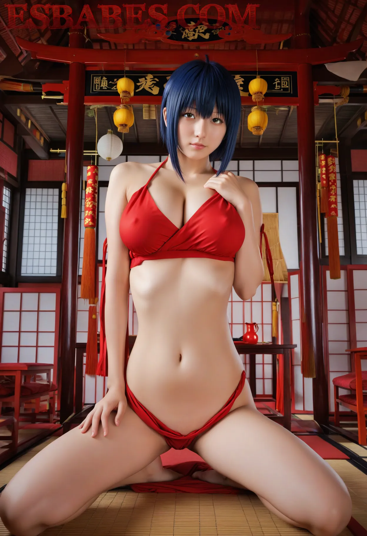 Arte hentai ilustración increíble de Erotica Cosplay De Modelos Sexy Parte Cuatro generado por IA