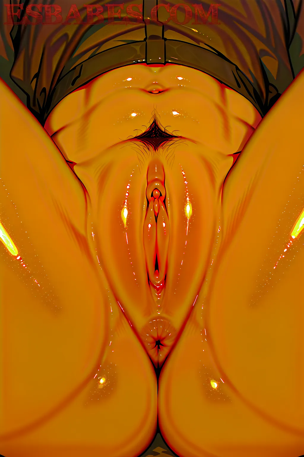 Arte hentai ilustración increíble de Erotica En Tangas generado por IA