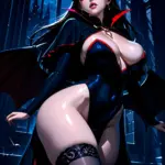 Arte hentai ilustración increíble de Erzabel Una Hermosa Chica Sensual generado por IA