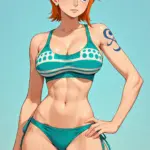 Arte hentai ilustración increíble de Esdeath Akame generado por IA