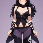 Arte hentai ilustración increíble de Espectaculares Y Sexy Modelos Desnudas generado por IA