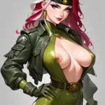 Arte hentai ilustración increíble de Estrellas Del Porno Desnudas Y Sexy Tres generado por IA