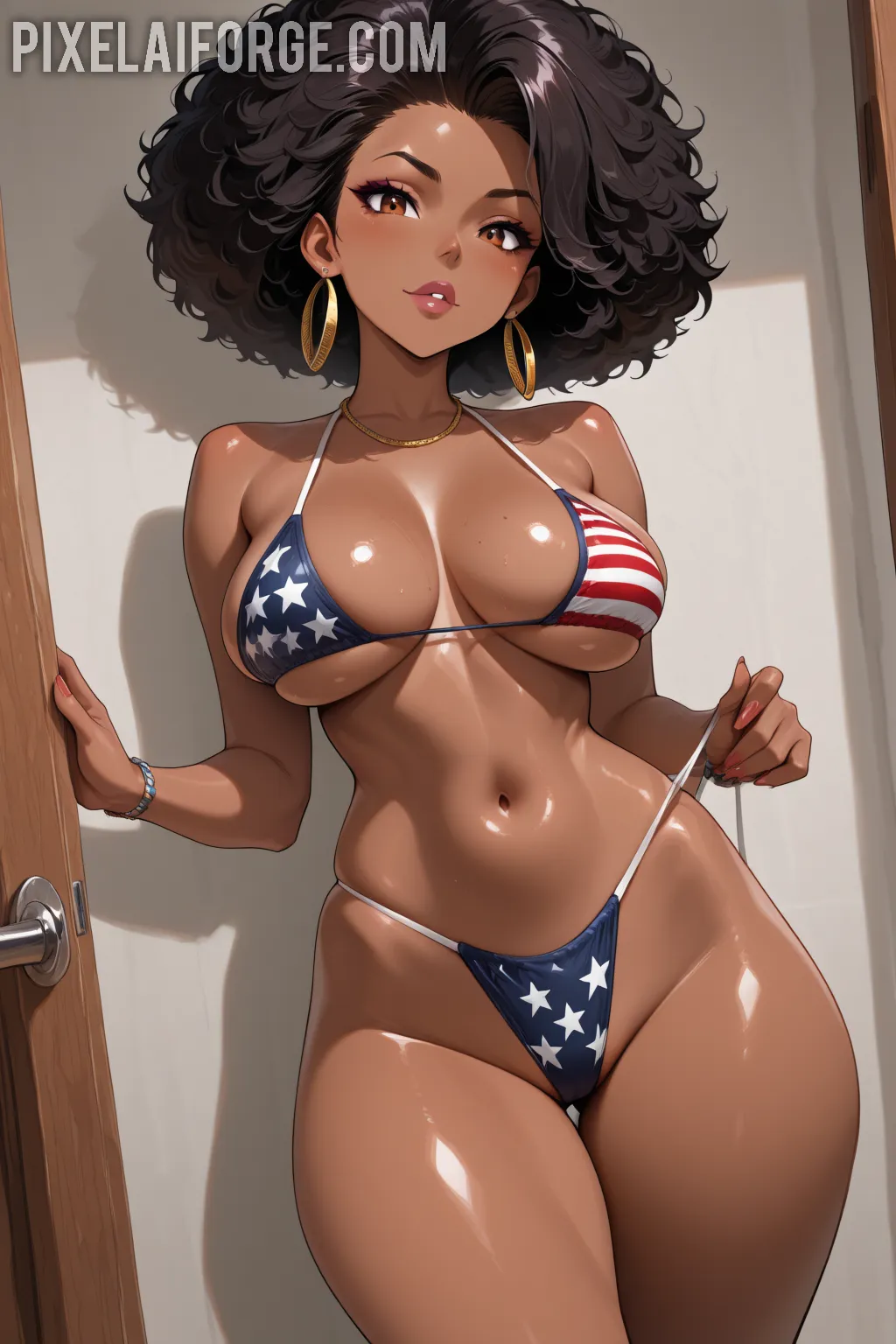 Arte hentai ilustración increíble de Estrellas Del Porno generado por IA