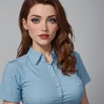 Arte hentai ilustración increíble de Estupenda Morena Se Baja Los Jeans generado por IA