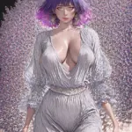 Arte hentai ilustración increíble de Exquisita Amateur En Lenceria Negra generado por IA