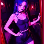 Arte hentai ilustración increíble de Extremadamente Sexy generado por IA