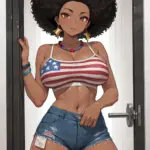 Arte hentai ilustración increíble de Facebook Y Sus Chicas Desnudas Once generado por IA