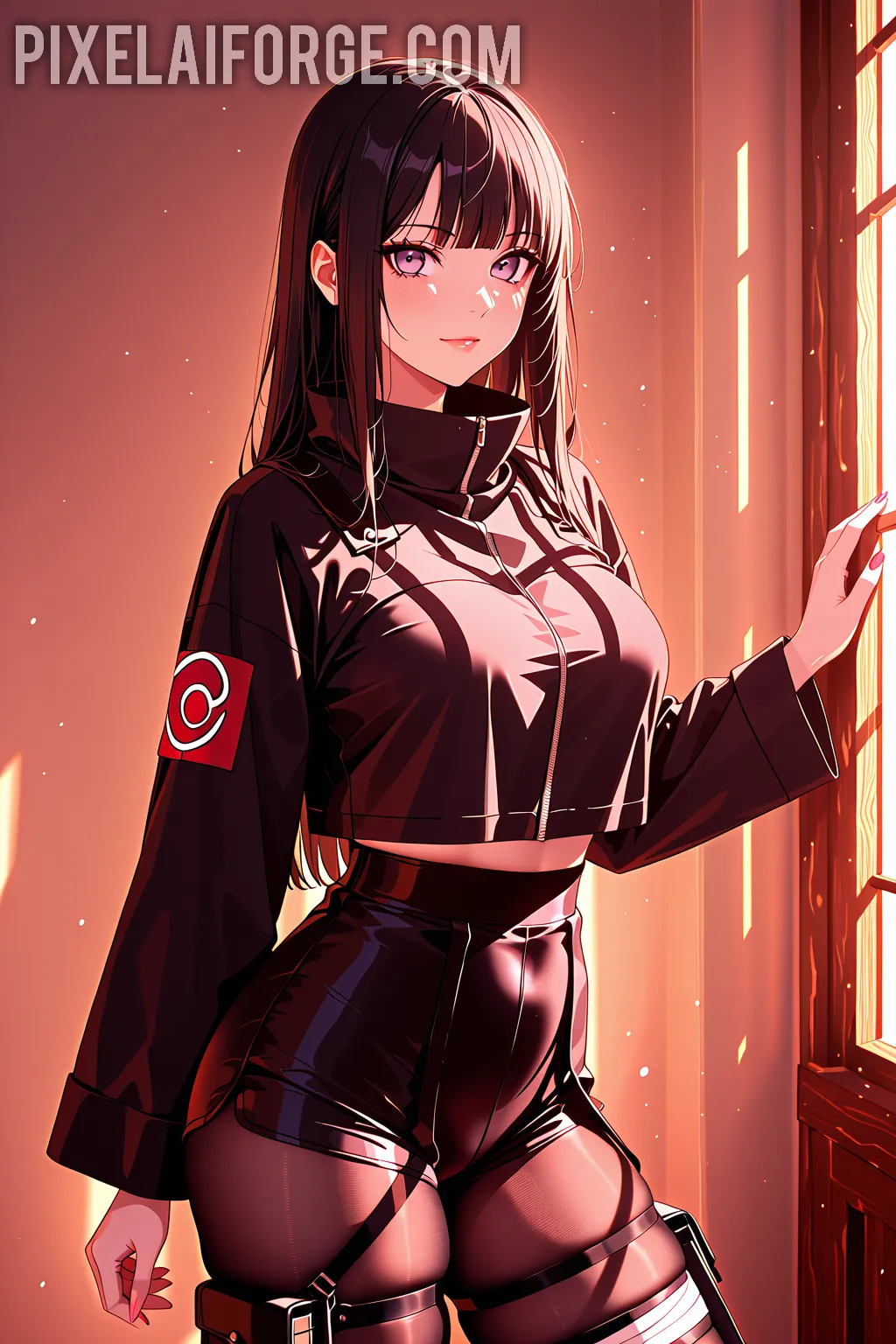 Arte hentai ilustración increíble de Facebook Y Sus Chicas Nude Uno generado por IA