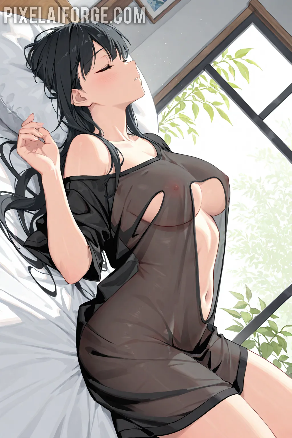 Arte hentai ilustración increíble de Faina Bona generado por IA