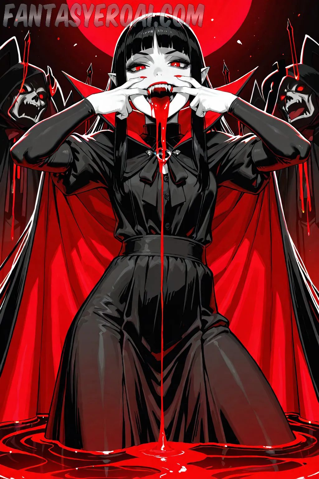 Arte hentai ilustración increíble de Fantasias Con Chicas Desnudas Parte Uno generado por IA