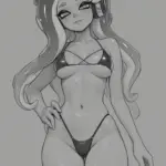 Arte hentai ilustración increíble de Fantasias Con Famosas Desnudas Y Pilladas Cuatro generado por IA