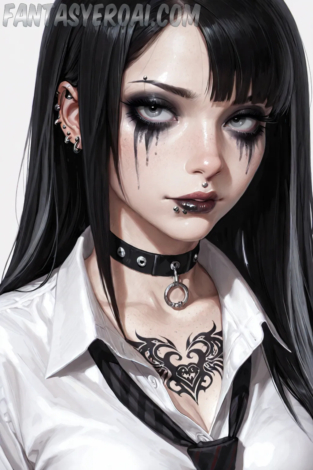 Arte hentai ilustración increíble de Fayna Vergara Sucks Like A Whore generado por IA