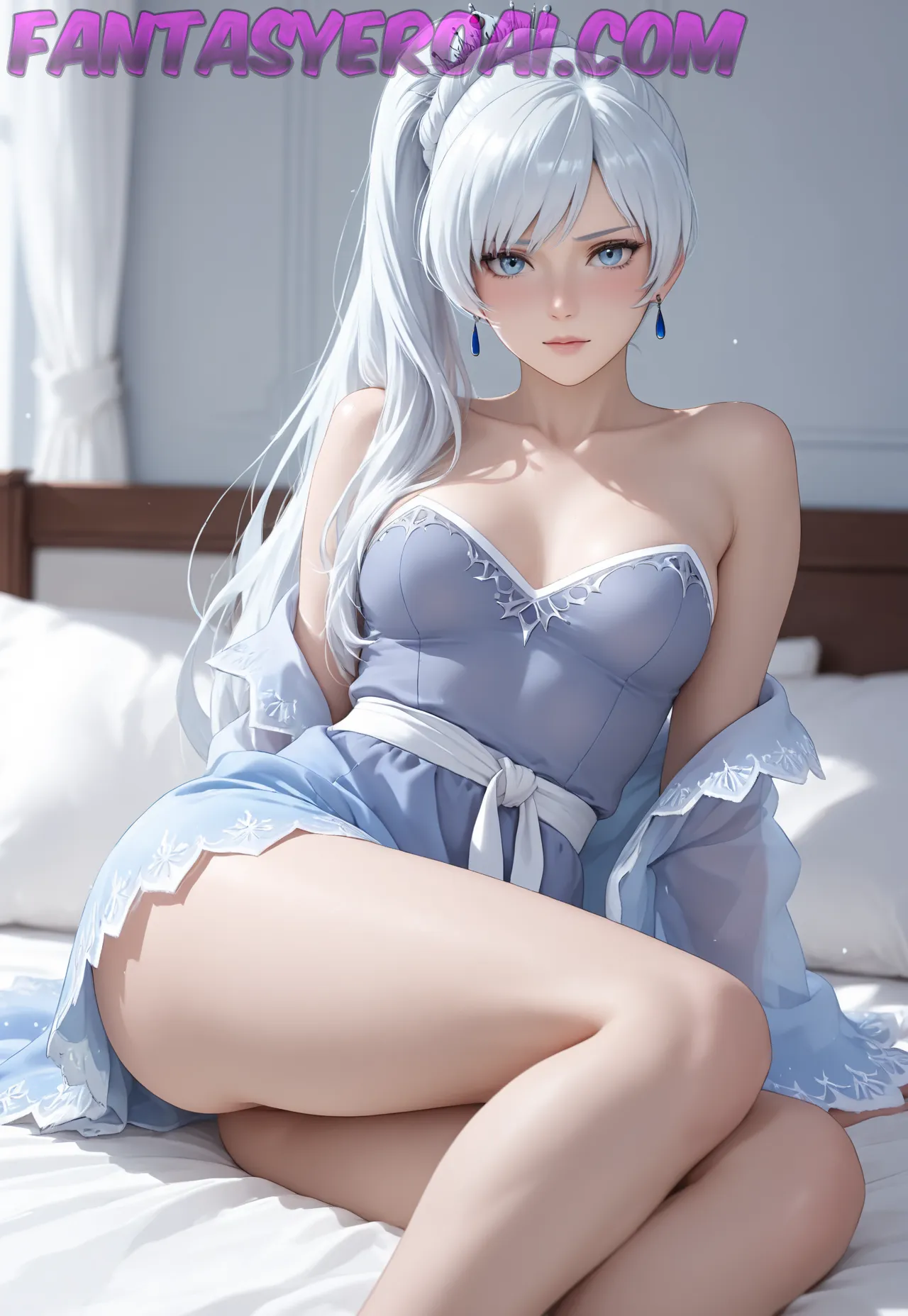 Arte hentai ilustración increíble de Flaca Latina Posando generado por IA