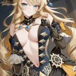 Arte hentai ilustración increíble de Fotos De Adrienn Levai generado por IA