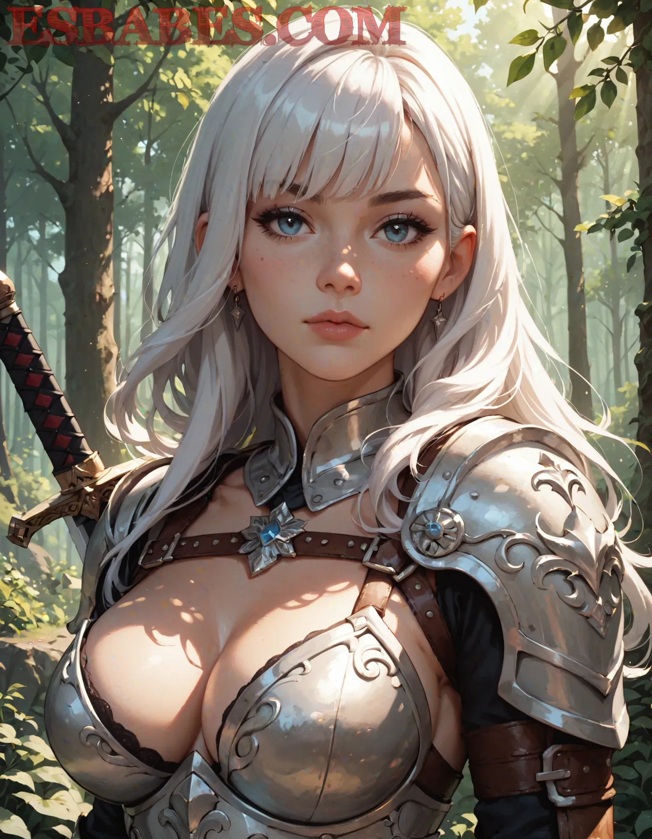 Arte hentai ilustración increíble de Fotos De Celebridades De Esbabes generado por IA