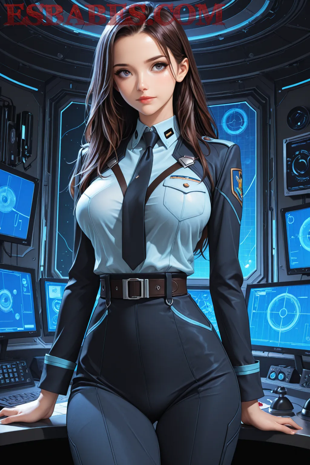 Arte hentai ilustración increíble de Fotos De Celebridades Jessica Nigri Meg Turney generado por IA