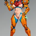 Arte hentai ilustración increíble de Fotos En Color generado por IA