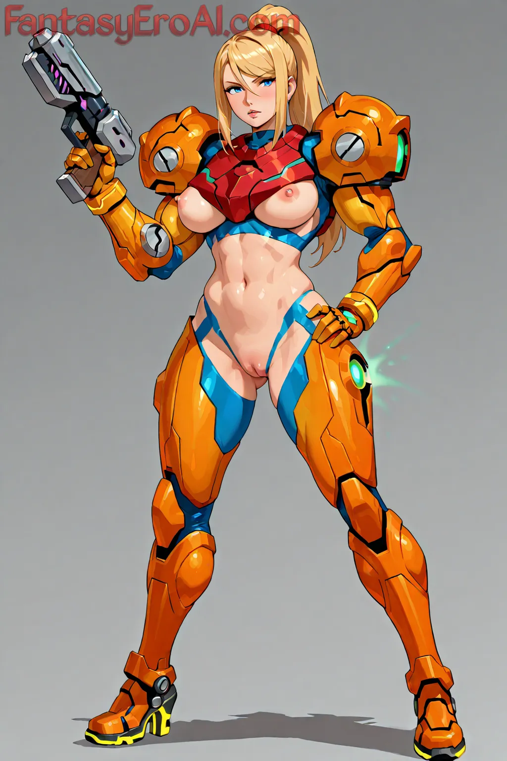 Arte hentai ilustración increíble de Fotos En Color generado por IA