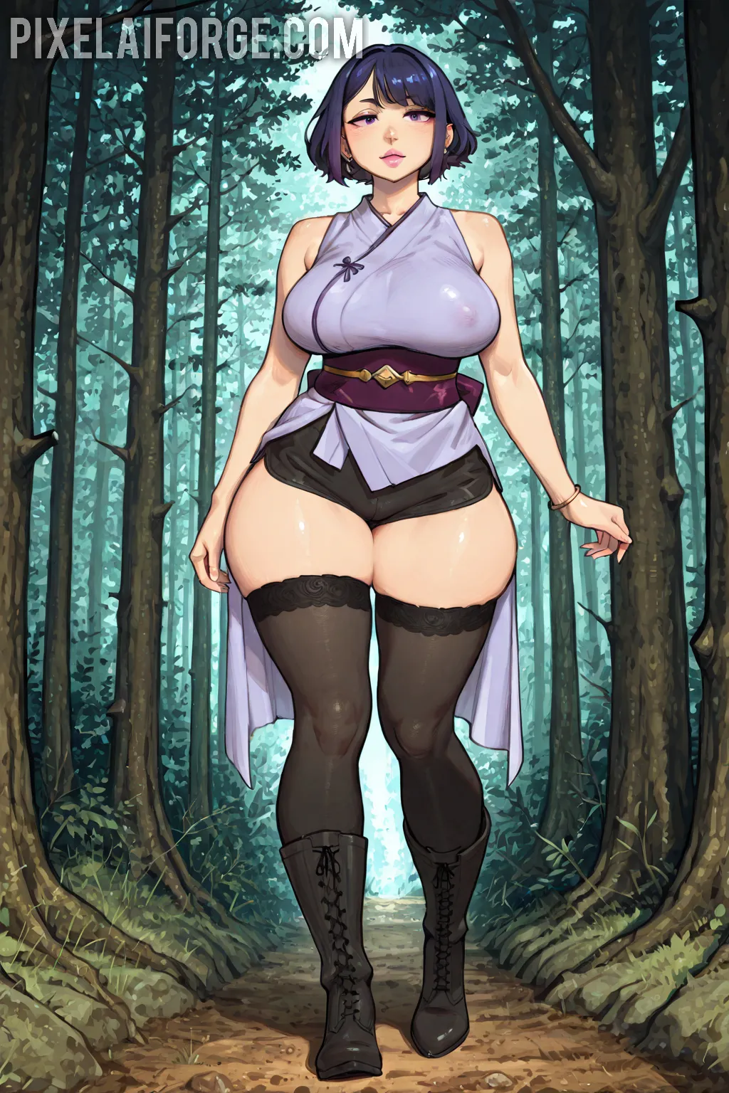 Arte hentai ilustración increíble de Fotos Eroticas De Tus Modelos Favoritas Doce generado por IA