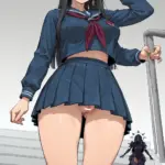 Arte hentai ilustración increíble de Fotos Eroticas De Tus Modelos Favoritas Once generado por IA