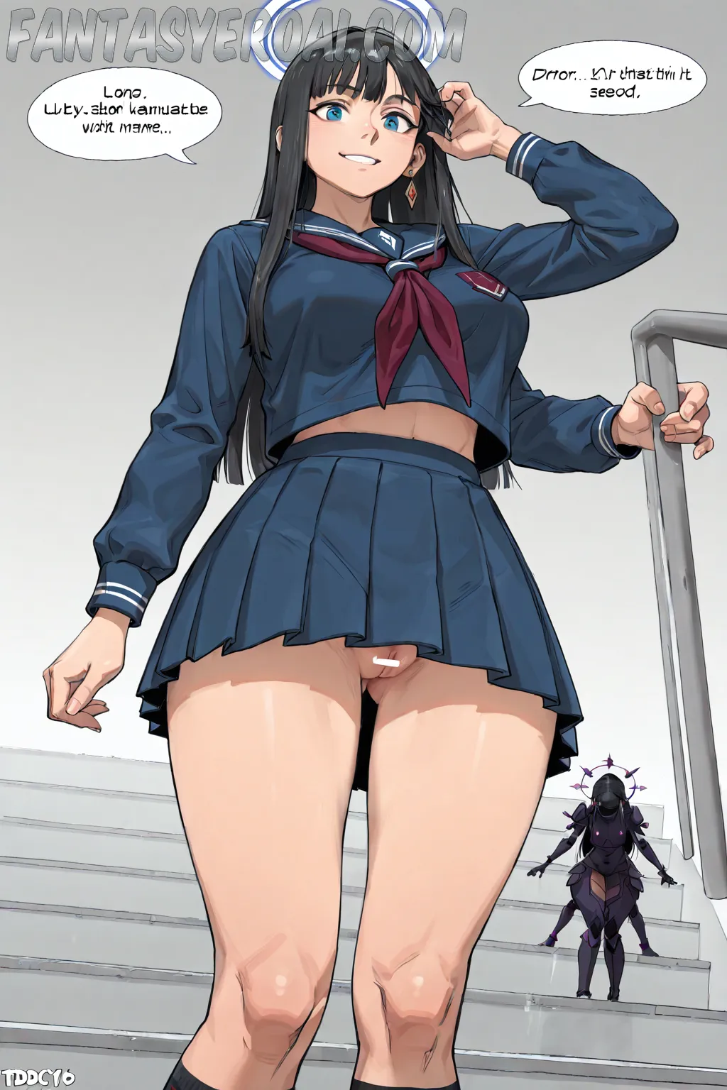 Arte hentai ilustración increíble de Fotos Eroticas De Tus Modelos Favoritas Once generado por IA