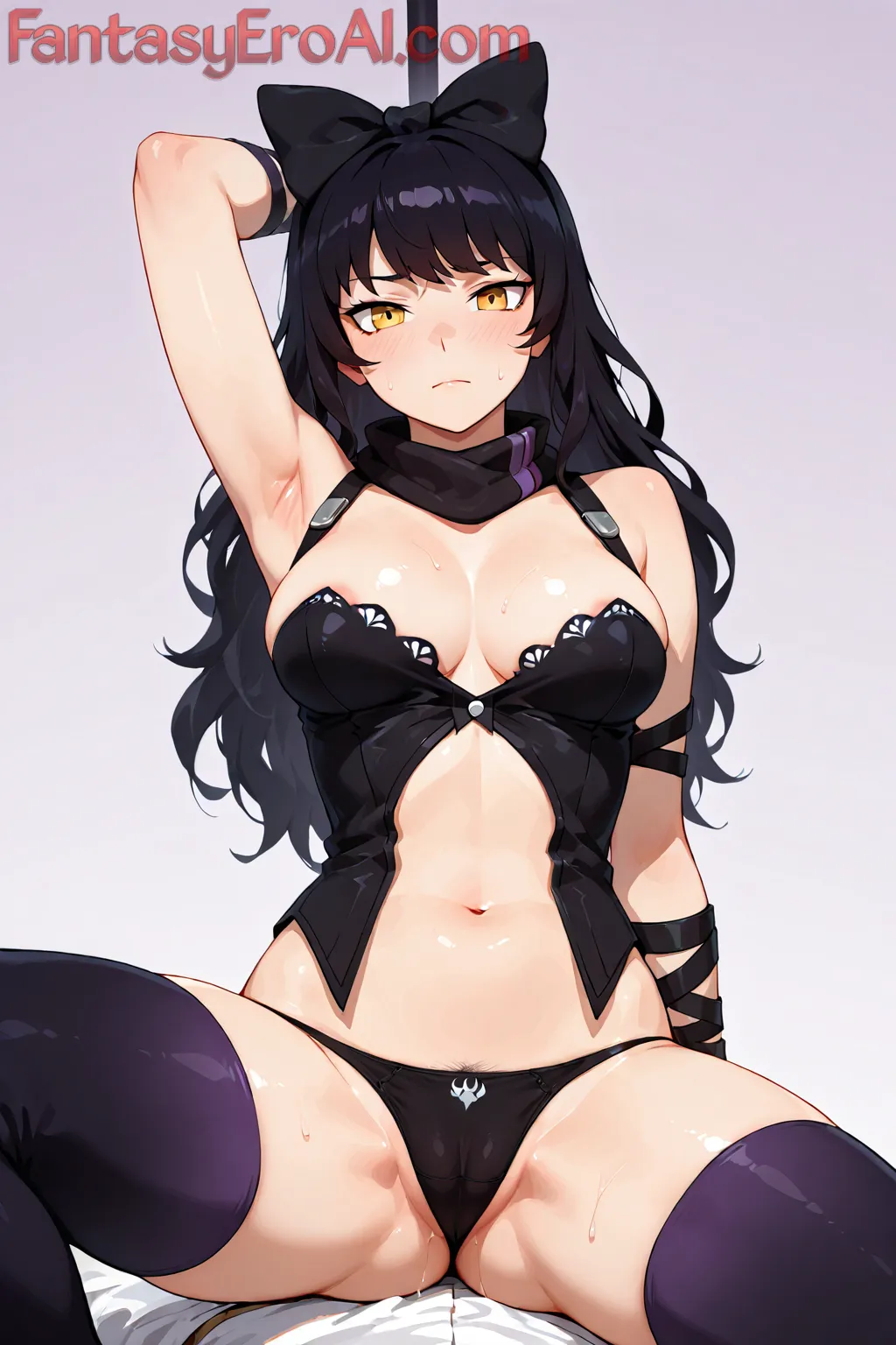 Arte hentai ilustración increíble de Frieren Anime Music Fan Service Eroge Tsundere generado por IA