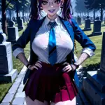 Arte hentai ilustración increíble de Frieren Isekai Chainsaw Man Yuri Moe generado por IA