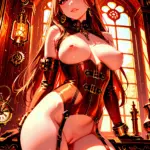 Arte hentai ilustración increíble de Fullmetal Alchemist Anime Season Frieren Shonen Anime Dubbed generado por IA