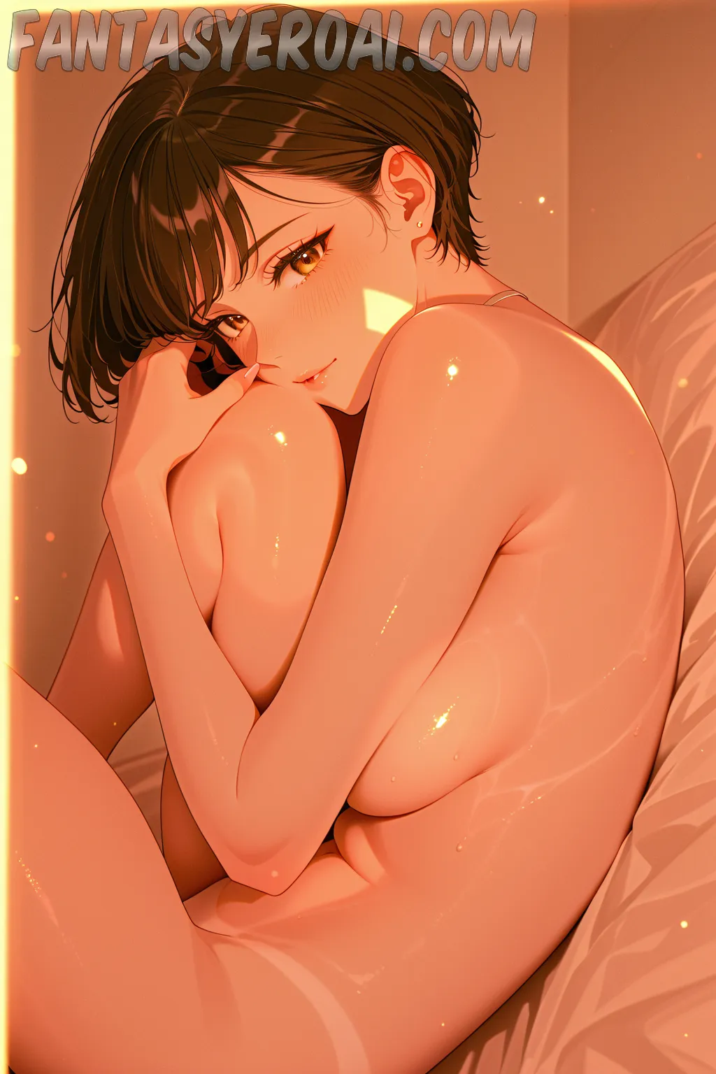 Arte hentai ilustración increíble de Fullmetal Alchemist Cosplay Kemonomimi Bara Lolicon generado por IA