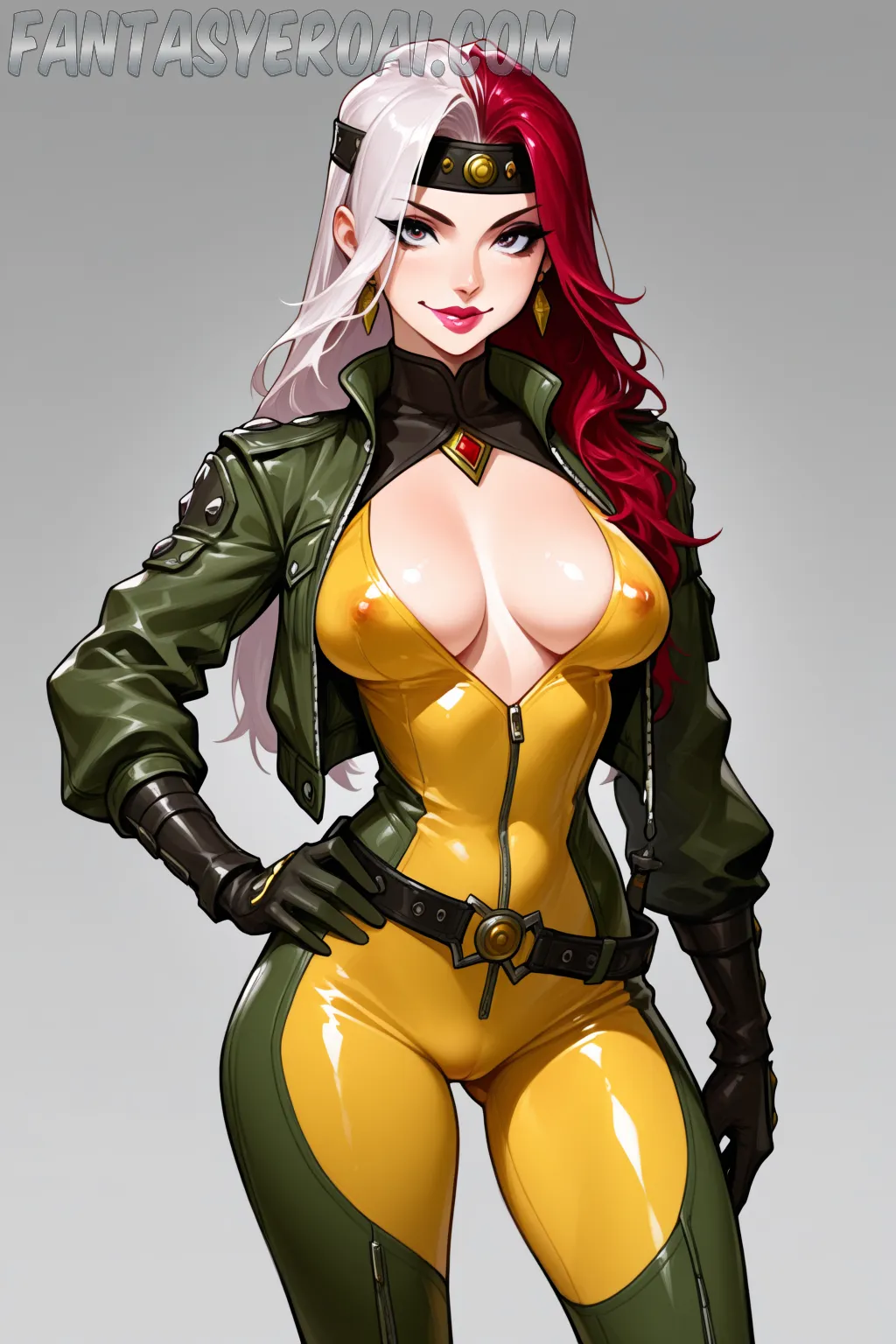 Arte hentai ilustración increíble de Fullmetal Alchemist New Anime Tokyo Revengers Kawaii Maid generado por IA