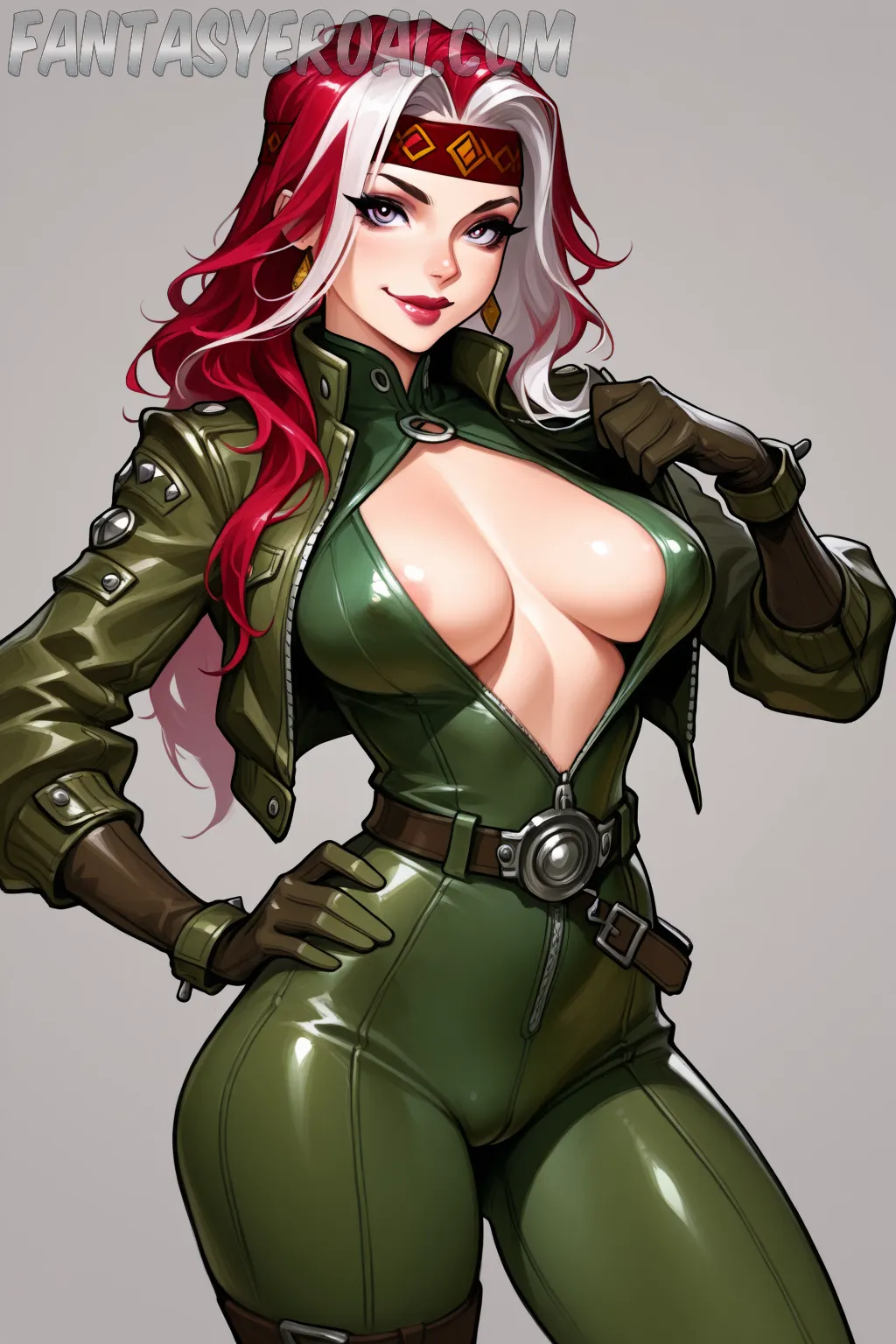 Arte hentai ilustración increíble de Galery Ero Anime Ia generado por IA