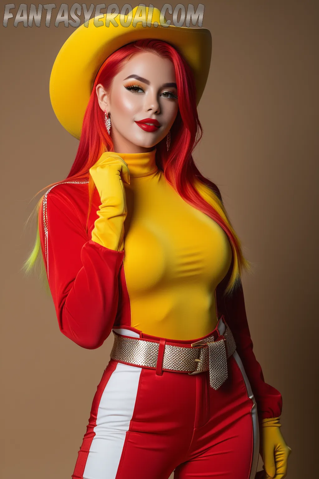 Arte hentai ilustración increíble de Goku Yaoi Fan Service Kemonomimi Bara generado por IA