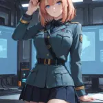 Arte hentai ilustración increíble de Goth Girl Y Su Cosplay generado por IA