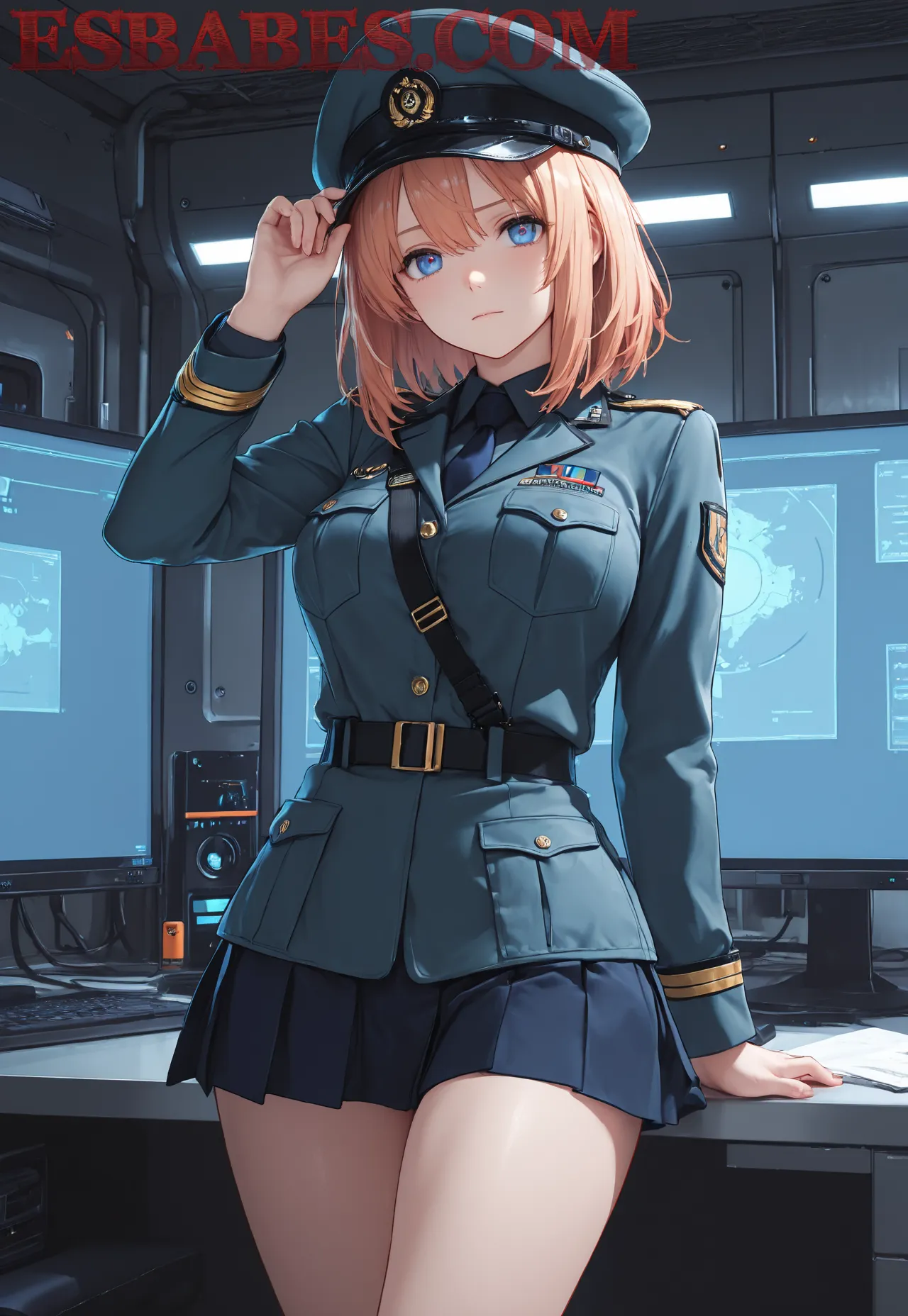 Arte hentai ilustración increíble de Goth Girl Y Su Cosplay generado por IA