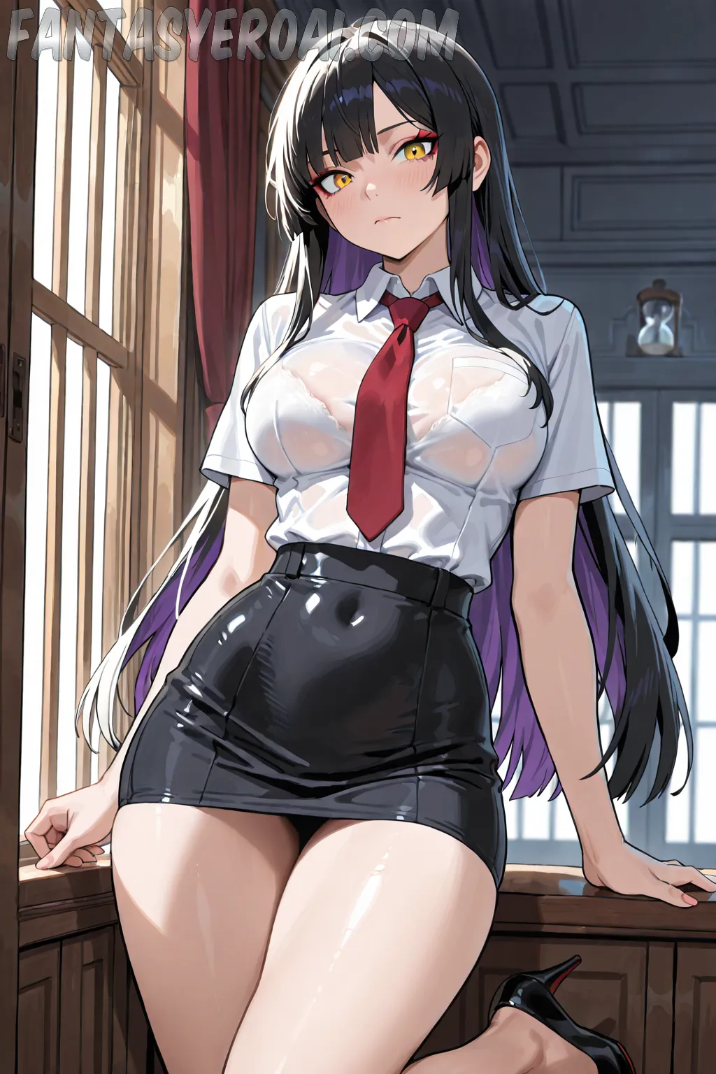 Arte hentai ilustración increíble de Griegas Pilladas generado por IA