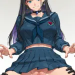 Arte hentai ilustración increíble de Guapas Chicas Anime En Su Presentacion De Hoy generado por IA