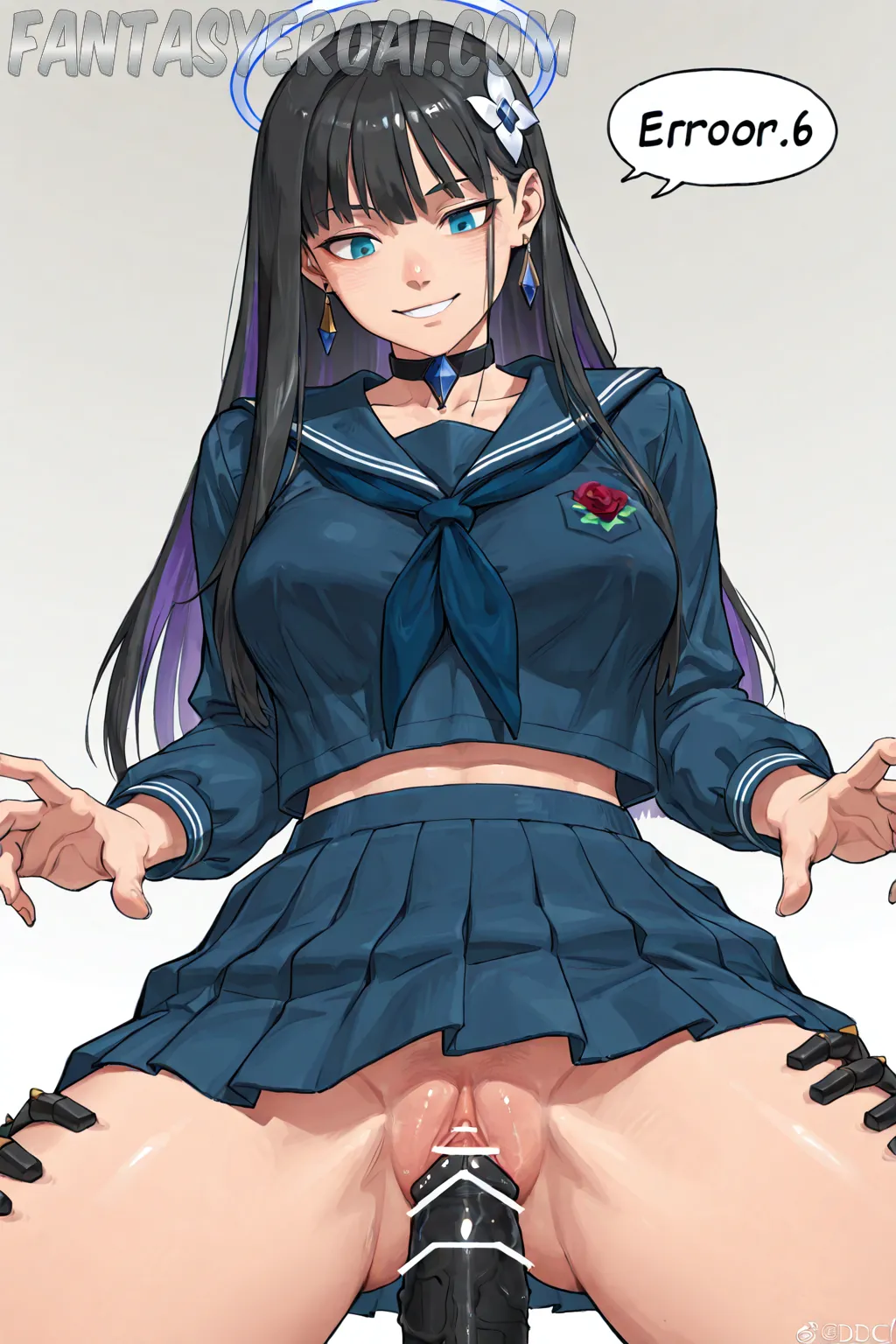 Arte hentai ilustración increíble de Guapas Chicas Anime En Su Presentacion De Hoy generado por IA