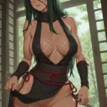 Arte hentai ilustración increíble de Guapas Mujeres Delgadas Desnudas generado por IA