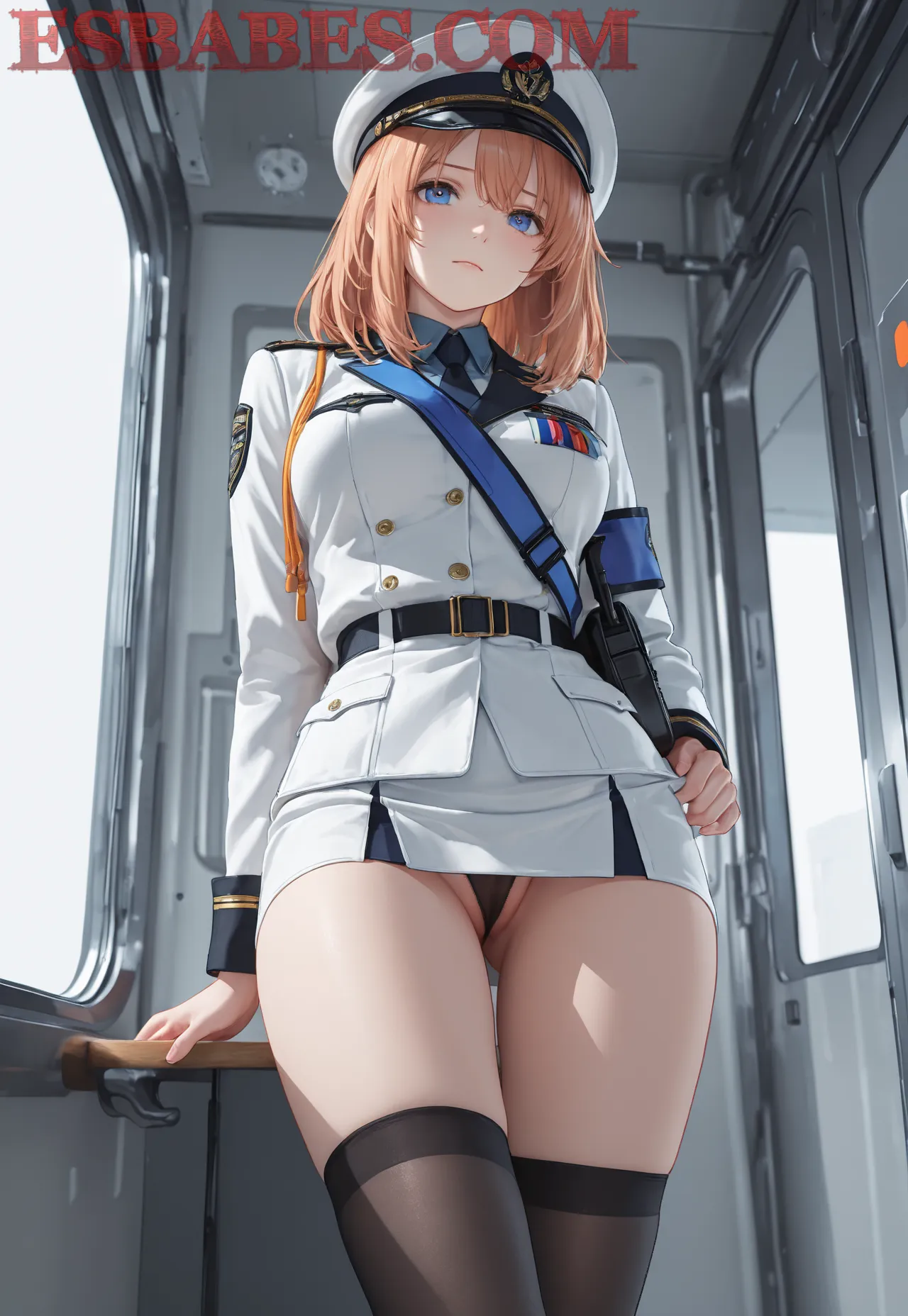 Arte hentai ilustración increíble de Hanna Hilton And Her Monster Tits At The Park generado por IA