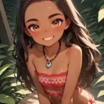Arte hentai ilustración increíble de Hayden Winters Desnuda generado por IA