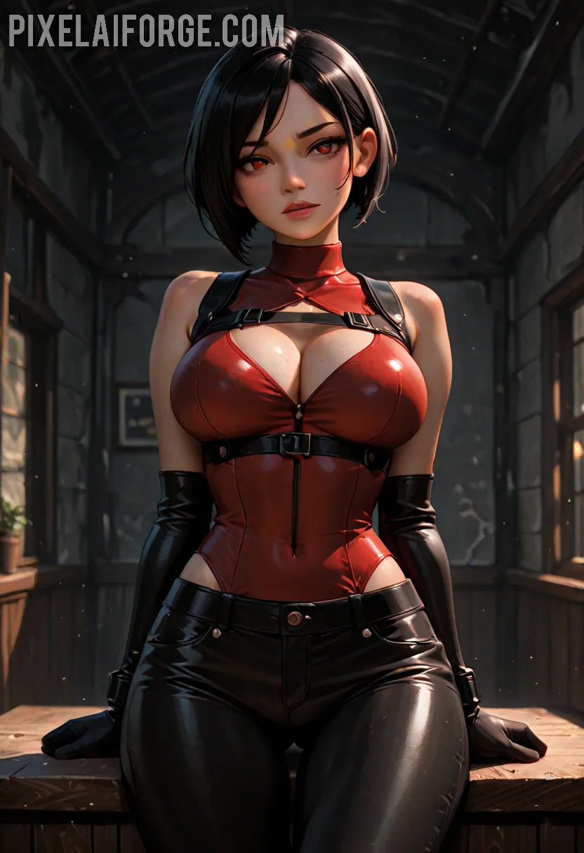 Arte hentai ilustración increíble de Hentai Anime Games Oshi No Ko Samurai Champloo Anime Wallpaper generado por IA