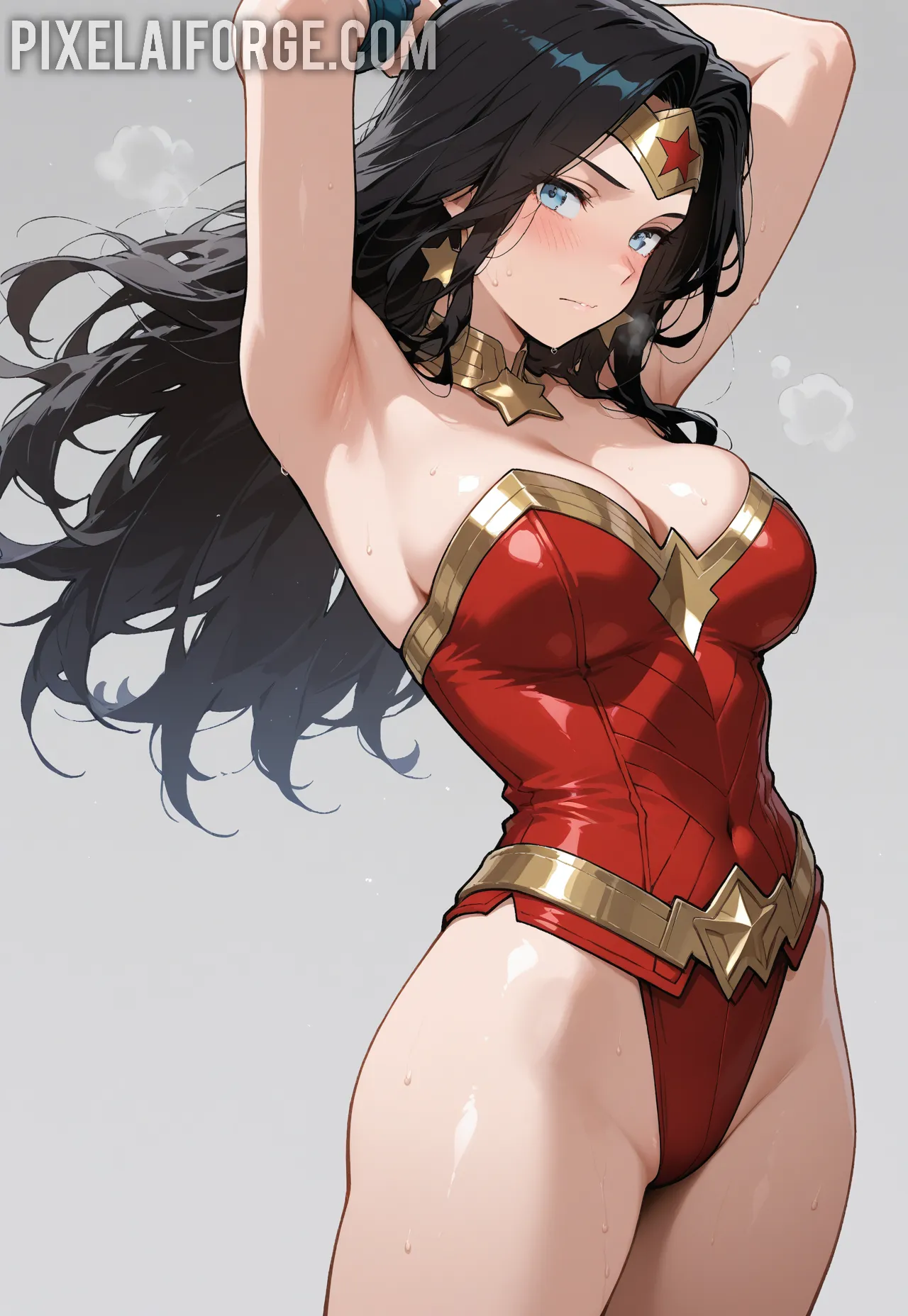 Arte hentai ilustración increíble de Hentai Anime Streaming Tokyo Revengers Death Note Vinland Saga generado por IA