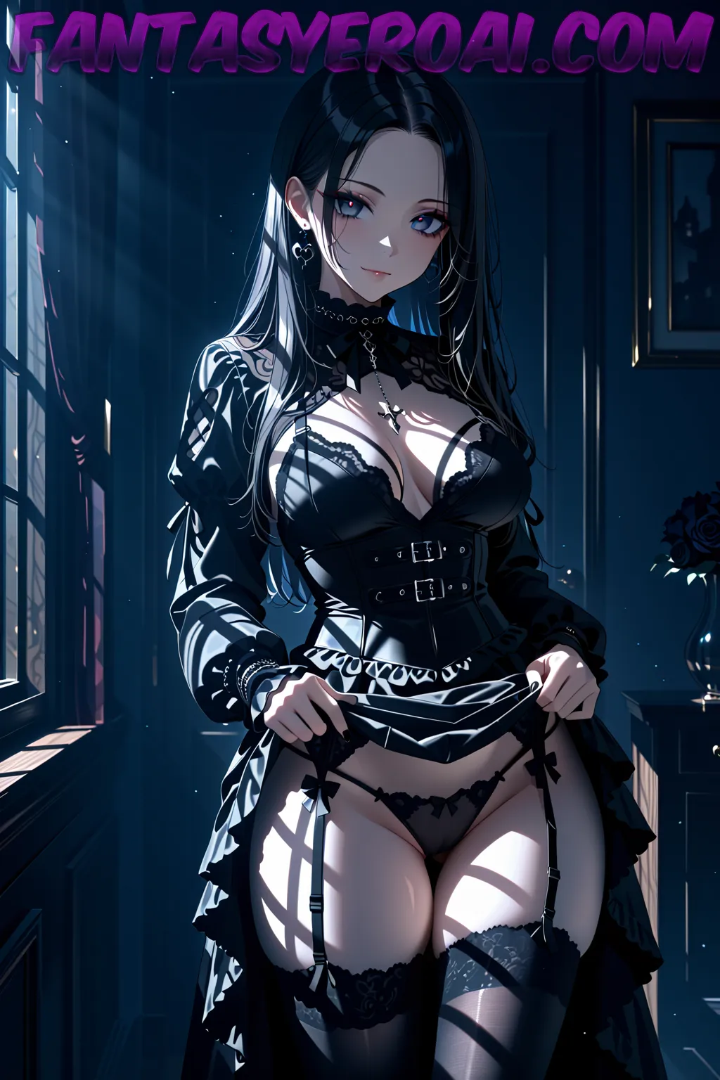 Arte hentai ilustración increíble de Hentai Attack On Titan Manga Anime Expo Netorare generado por IA