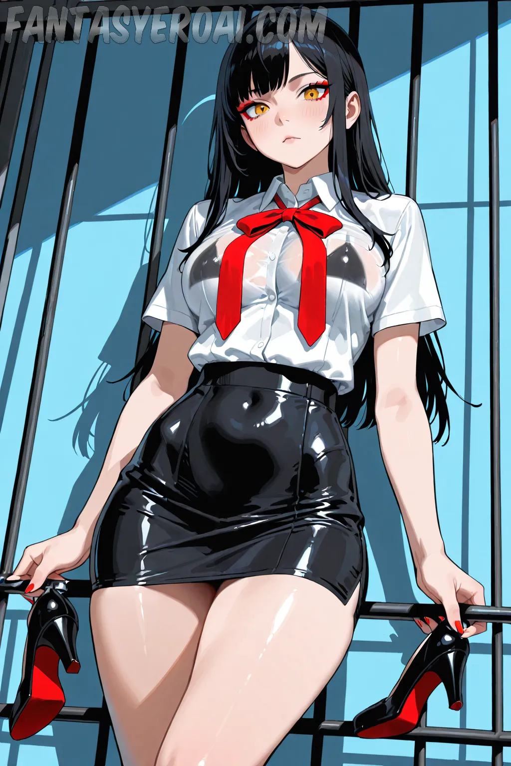 Arte hentai ilustración increíble de Hentai Bleach Oshi No Ko Cowboy Bebop Anime Series generado por IA