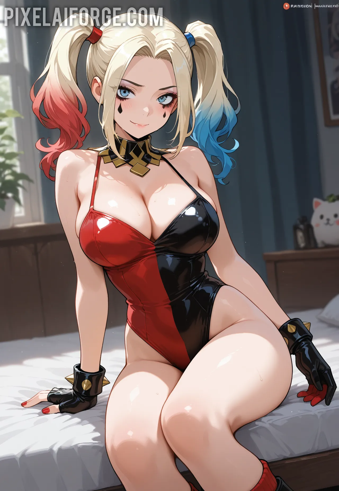 Arte hentai ilustración increíble de Hentai Calientes generado por IA