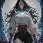 Arte hentai ilustración increíble de Hentai Goku Kemonomimi Shoujo Ai Harem generado por IA