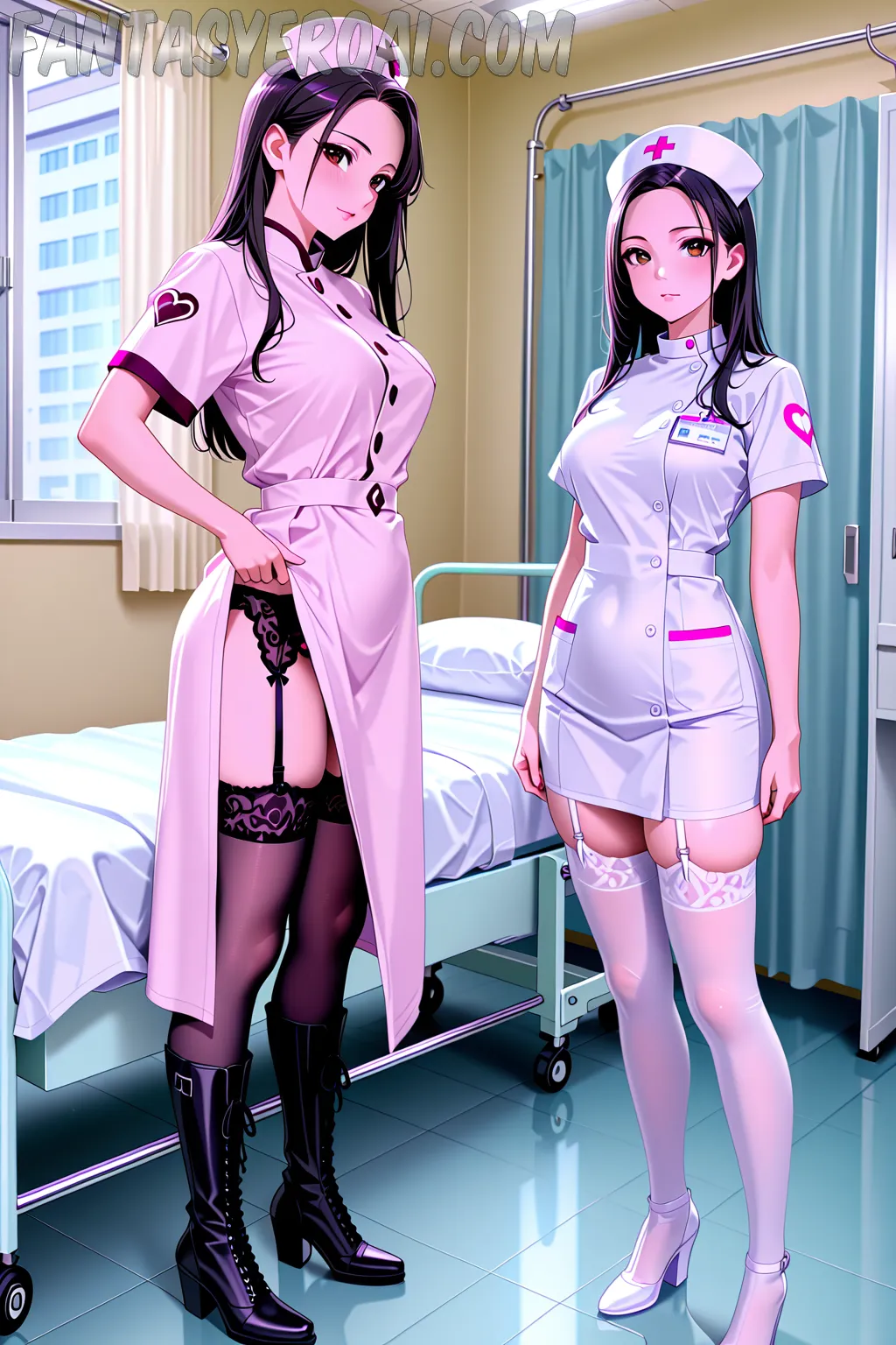 Arte hentai ilustración increíble de Hentai Lazarus Shounen Ai Reverse Harem Moe generado por IA