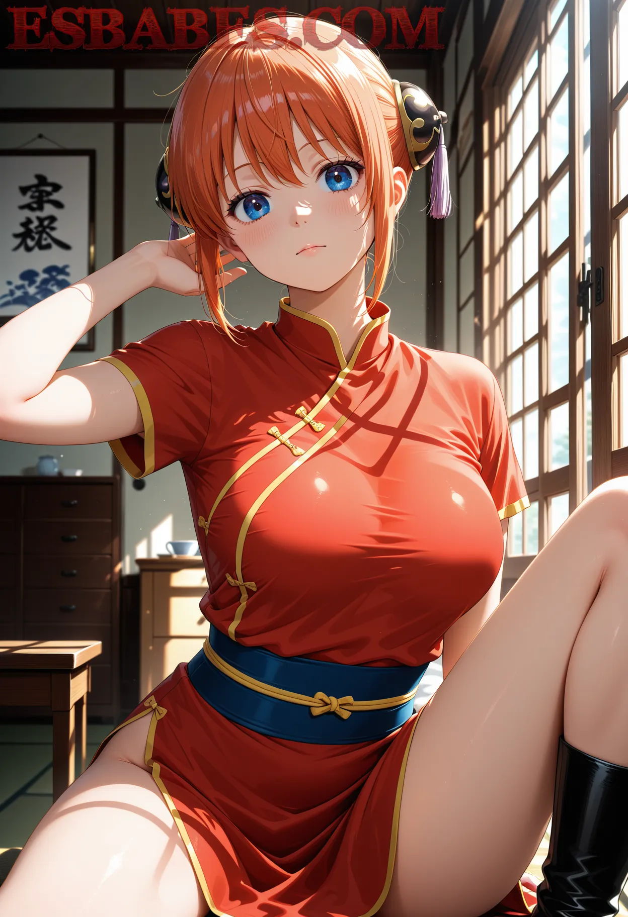 Arte hentai ilustración increíble de Hentai Manga Fan Service Catgirl Yandere generado por IA