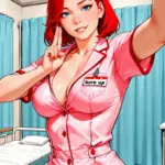 Arte hentai ilustración increíble de Hentai Naruto Funimation Bishoujo Reverse Harem generado por IA