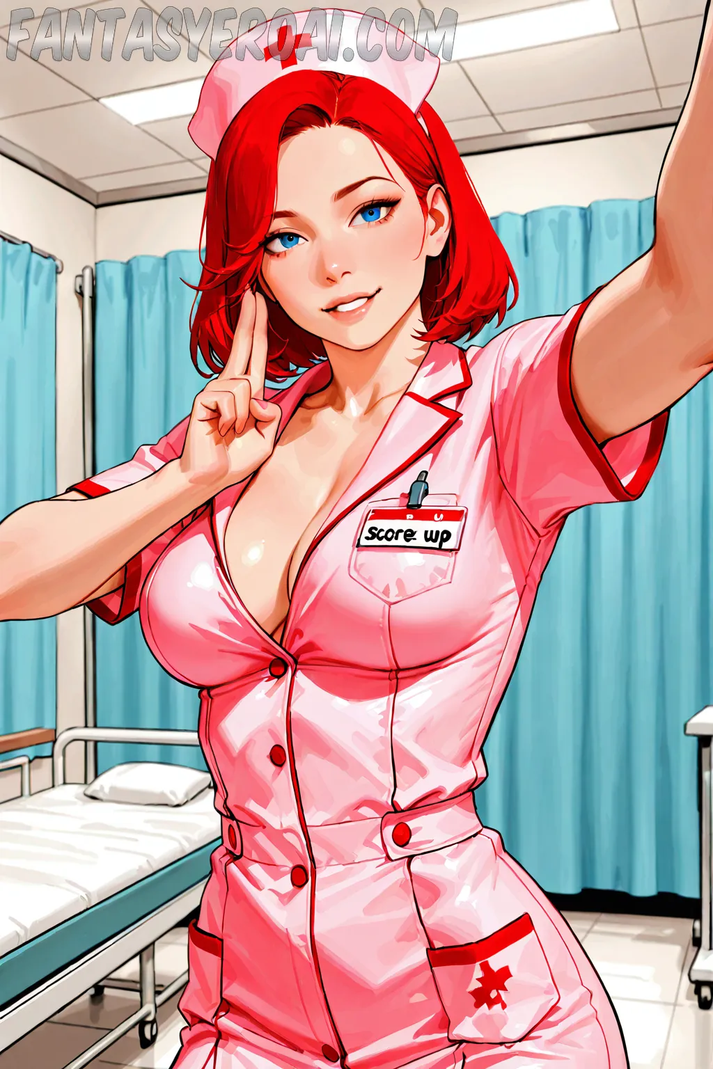 Arte hentai ilustración increíble de Hentai Naruto Funimation Bishoujo Reverse Harem generado por IA